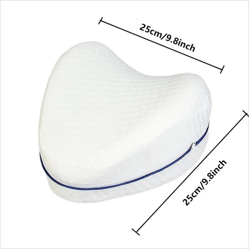 Body Memory Cotton Leg Pillow Home Foam Pillow Sleeping Orthopedic Sciatica  Back Hip Joint for Pain Relief Thigh Leg Pad Cushion